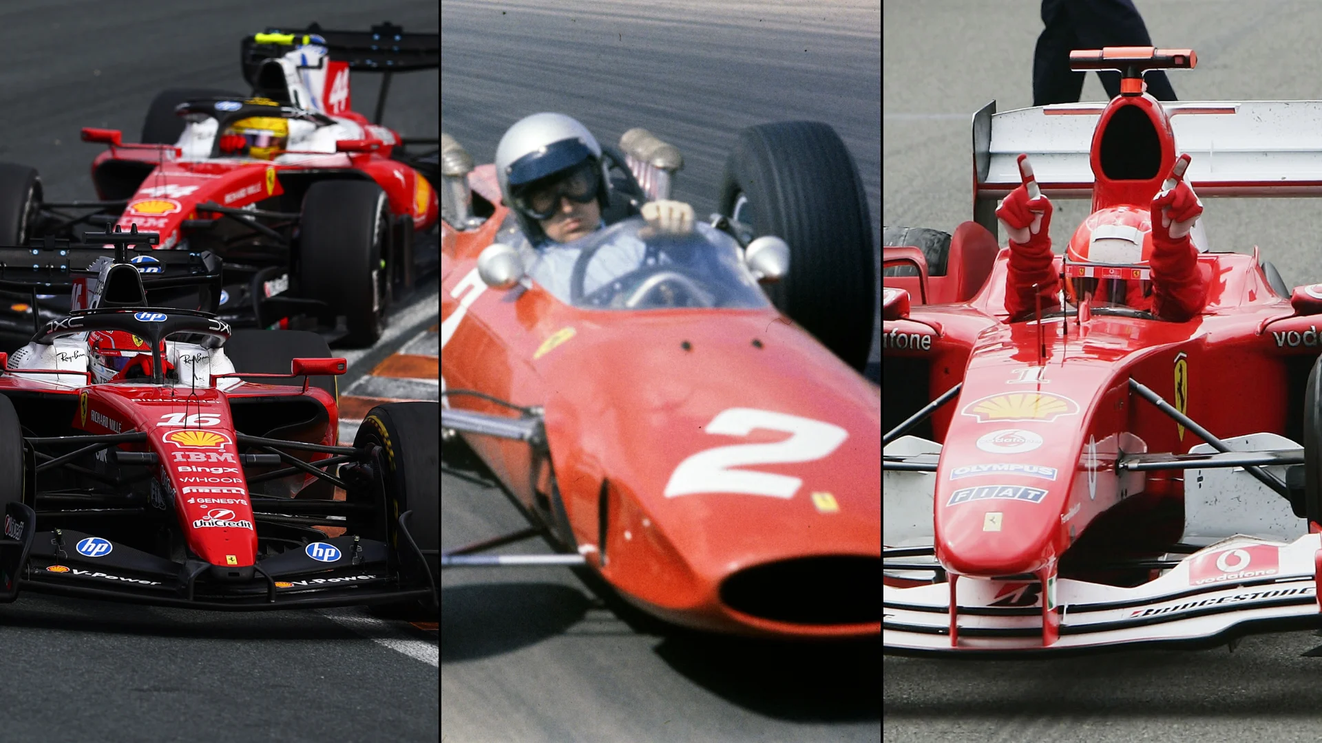 From yellow, to blue and burgundy: why Scuderia Ferrari only race